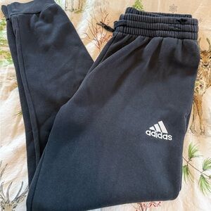 Adidas Men's Black Joggers